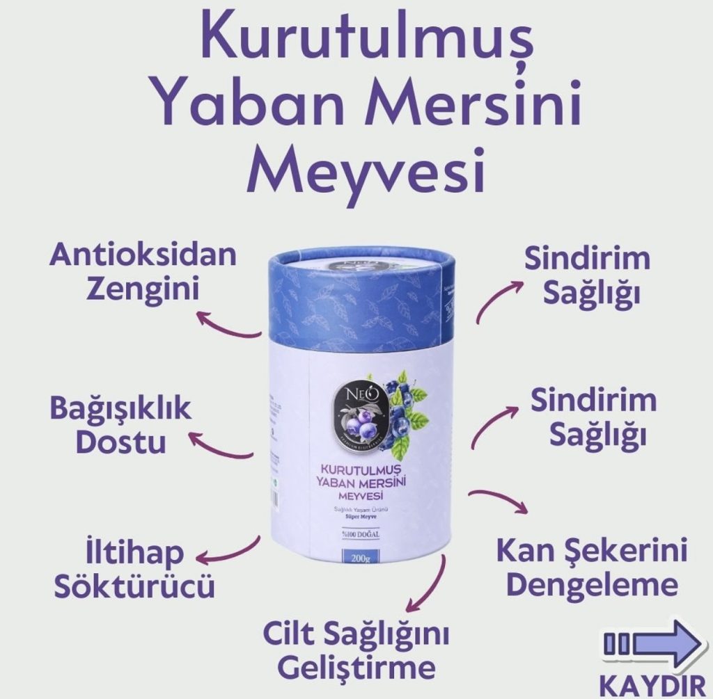 🌿 Kurutulmuş Yaban Mersini: Doğanın Sağlık Deposu🫐